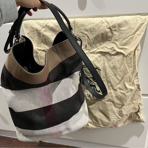 Burberry Ashby Canvas Bag